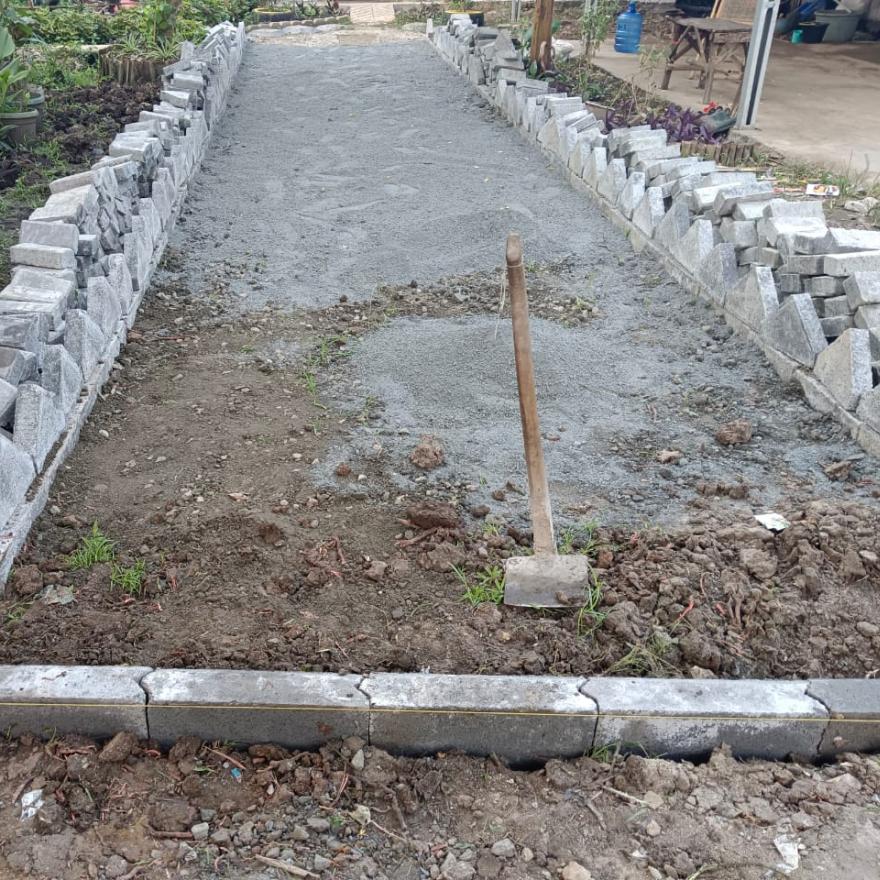 Album : PEMBANGUNAN PAVING BLOK KP SAGA